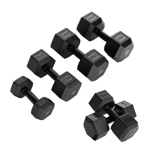 Exersci hex dumbbells 5kg - hex,