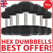 HEX DUMBBELLS SET PAIR ERGO