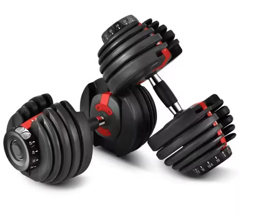 Adjustable dumbbells 24kg set - 24kg,