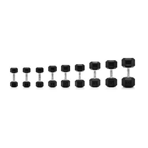Adabt hex dumbbells cast - dumbbells, iron