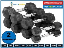 Hex Dumbbells Set Pair Ergo